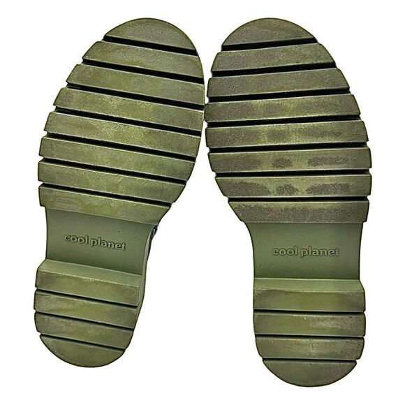 Steve Madden Womens 9 M Mansel Lace Up Boots Black Multi Round Toe Combat - Picture 4 of 11